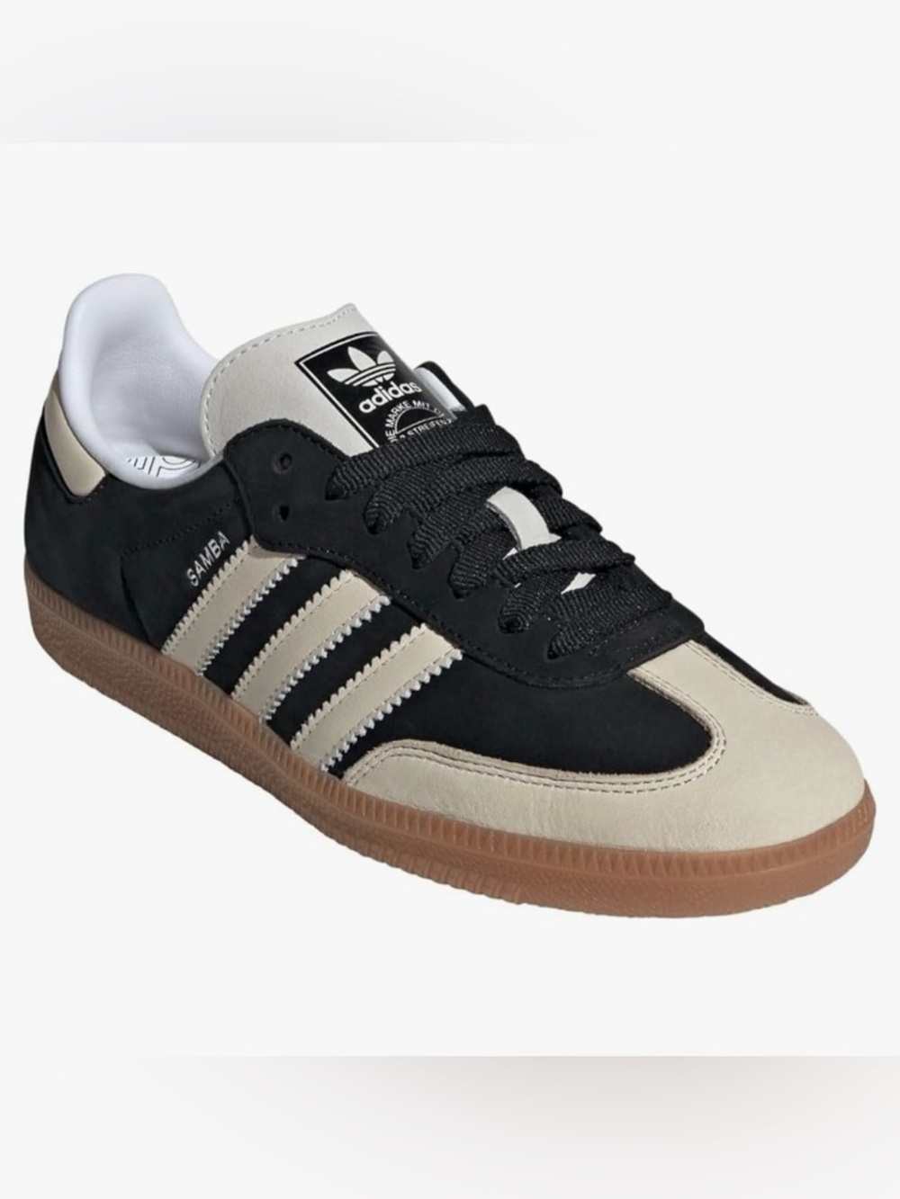 ADIDAS Women's SAMBA OG, Color: Core Black/Wonder White, Size: 9, New W/O Tags